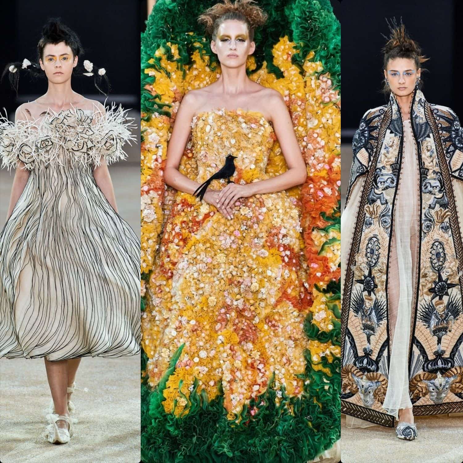 Guo Pei Haute Couture Fall-Winter 2019-2020. RUNWAY MAGAZINE ® Collections. RUNWAY NOW / RUNWAY NEW
