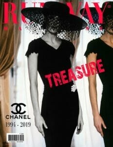 RUNWAY MAGAZINE 2019 Paris Cover - Chanel Treasure
