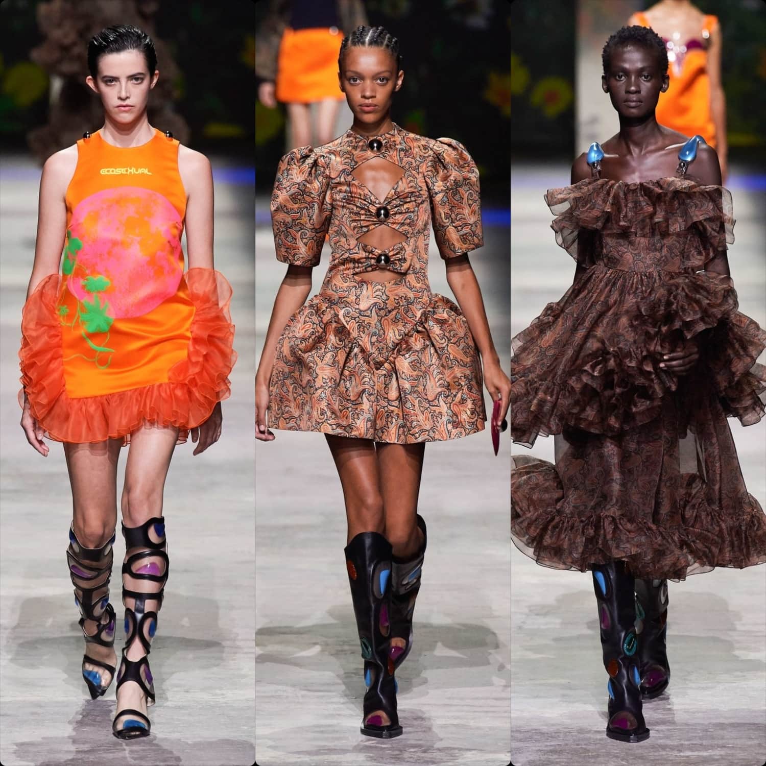 Christopher Kane Spring Summer 2020 London. RUNWAY MAGAZINE ® Collections. RUNWAY NOW / RUNWAY NEW