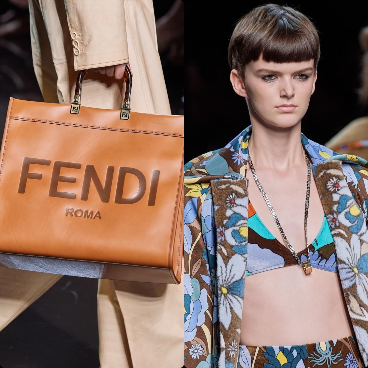 Fendi Spring Summer 2020 Milan Fashion Week. RUNWAY MAGAZINE ® Collections. RUNWAY NOW / RUNWAY NEW
