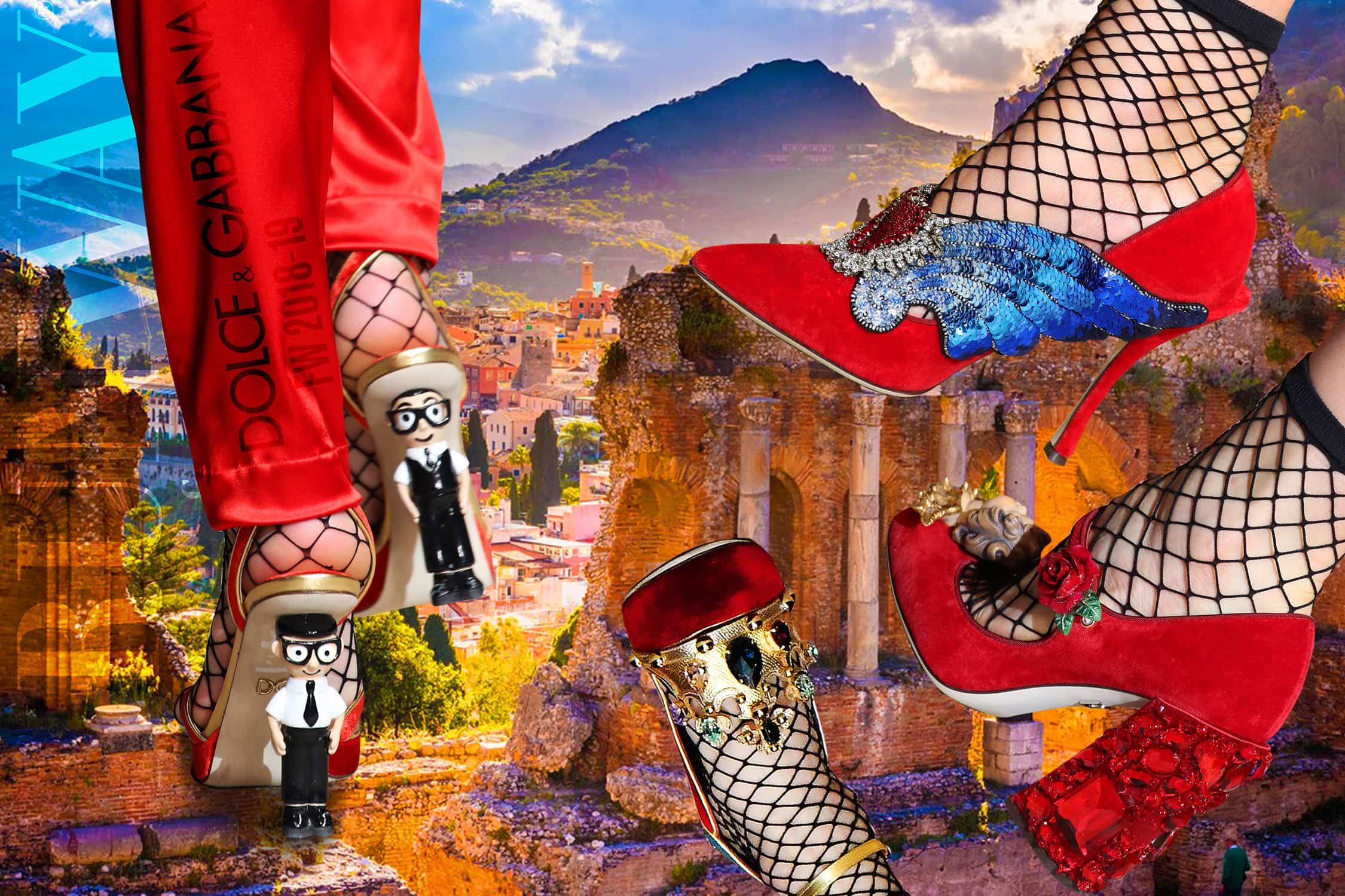 Dolce Gabbana Fall Winter fashion devotion by RUNWAY MAGAZINE