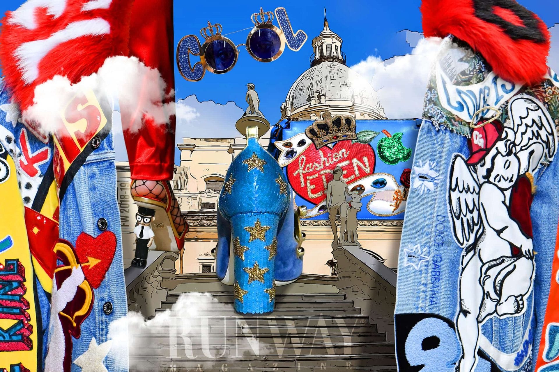 Dolce Gabbana Fall Winter fashion devotion by RUNWAY MAGAZINE