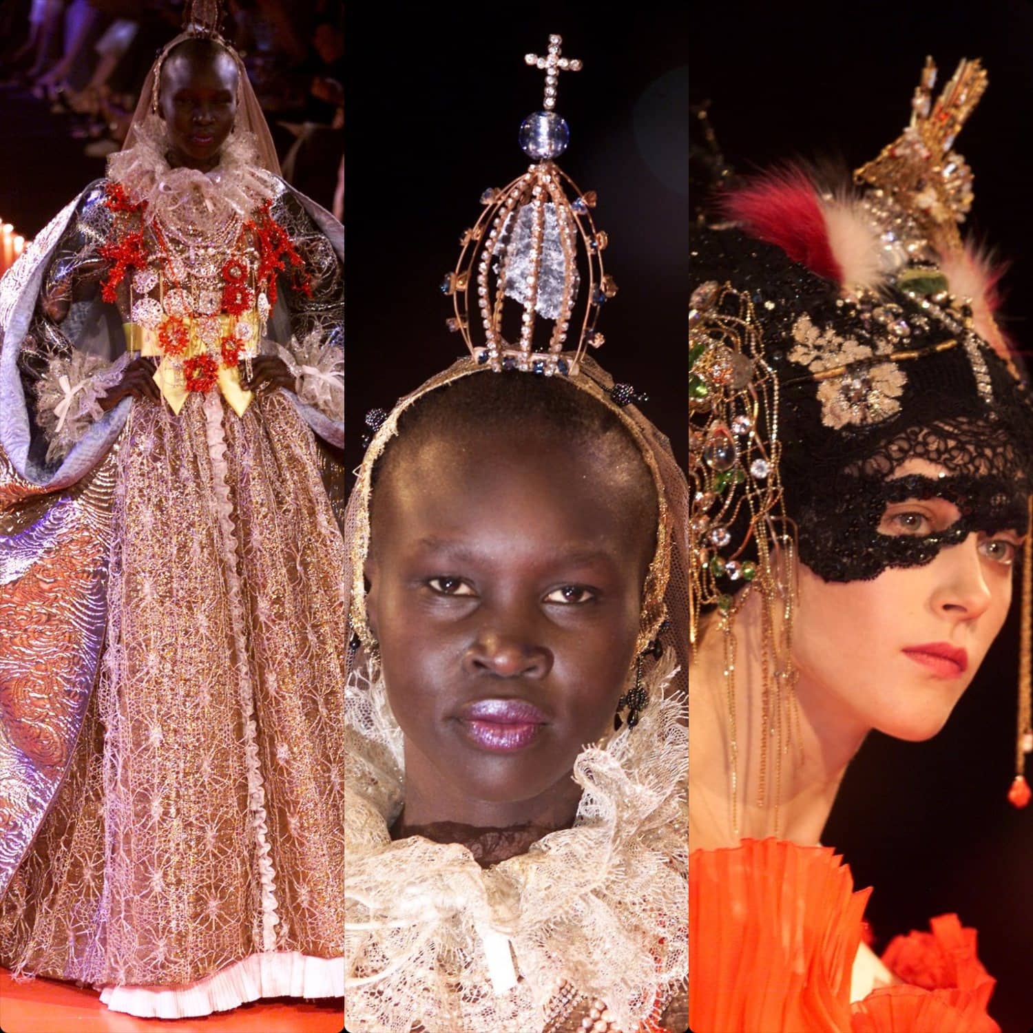 Christian Lacroix Haute Couture Fall-Winter 2001-2002. RUNWAY MAGAZINE ® Collections. RUNWAY NOW / RUNWAY NEW