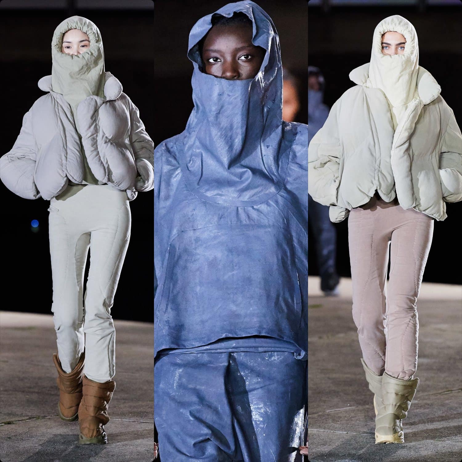 Yeezy by Kanye West Fall-Winter 2020-2021 Paris Fashion Week. RUNWAY MAGAZINE ® Collections. RUNWAY NOW / RUNWAY NEW