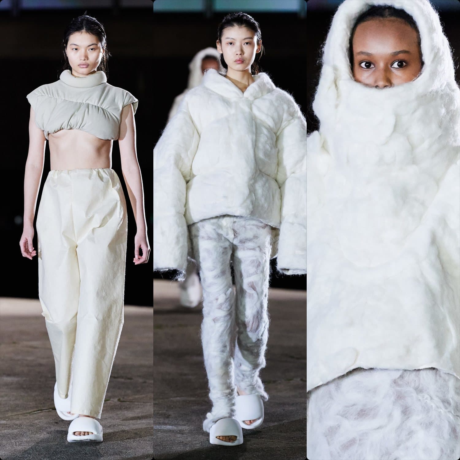 Yeezy by Kanye West Fall-Winter 2020-2021 Paris Fashion Week. RUNWAY MAGAZINE ® Collections. RUNWAY NOW / RUNWAY NEW