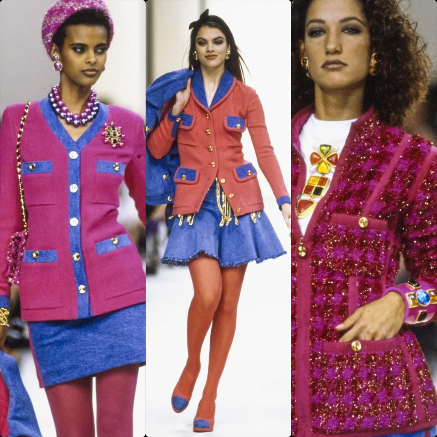 CHANEL READY-TO-WEAR FALL-WINTER 1991-1992. RUNWAY MAGAZINE ® Collections. RUNWAY NOW / RUNWAY NEW