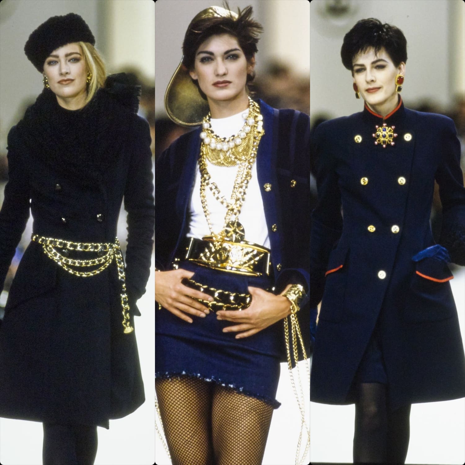 CHANEL READY-TO-WEAR FALL-WINTER 1991-1992. RUNWAY MAGAZINE ® Collections. RUNWAY NOW / RUNWAY NEW