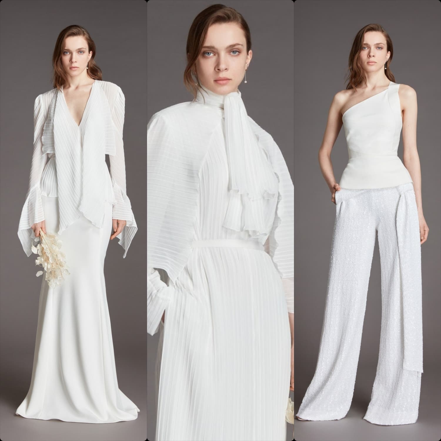 Roland Mouret Bridal Spring Summer 2021 London. RUNWAY MAGAZINE ® Collections. RUNWAY NOW / RUNWAY NEW