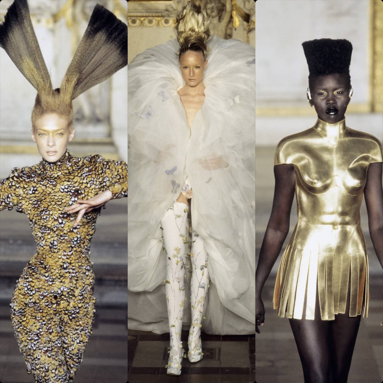 laalala on X: Alexander McQueen for Givenchy, Spring/Summer 1997 Couture   / X