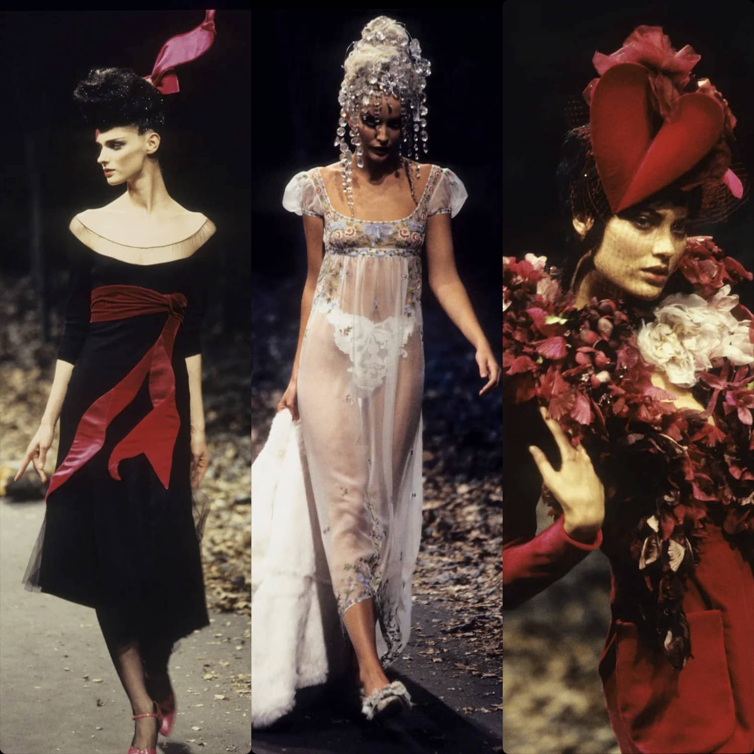 GIVENCHY HAUTE COUTURE Fall 1997 by - Unforgettable Runway