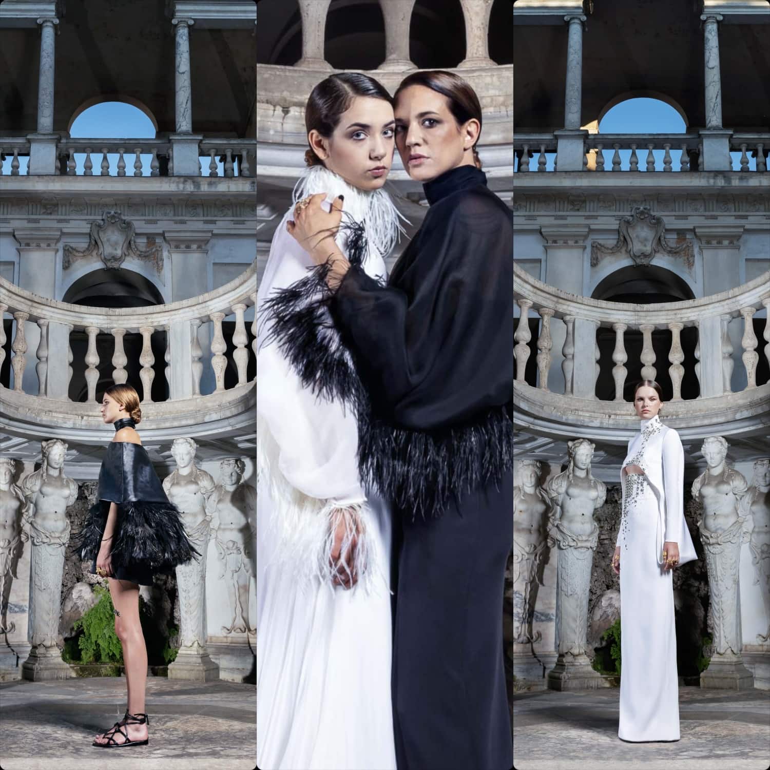 Antonio Grimaldi Haute Couture Fall-Winter 2020-2021 Paris Digital Fashion week. RUNWAY MAGAZINE ® Collections. RUNWAY NOW / RUNWAY NEW