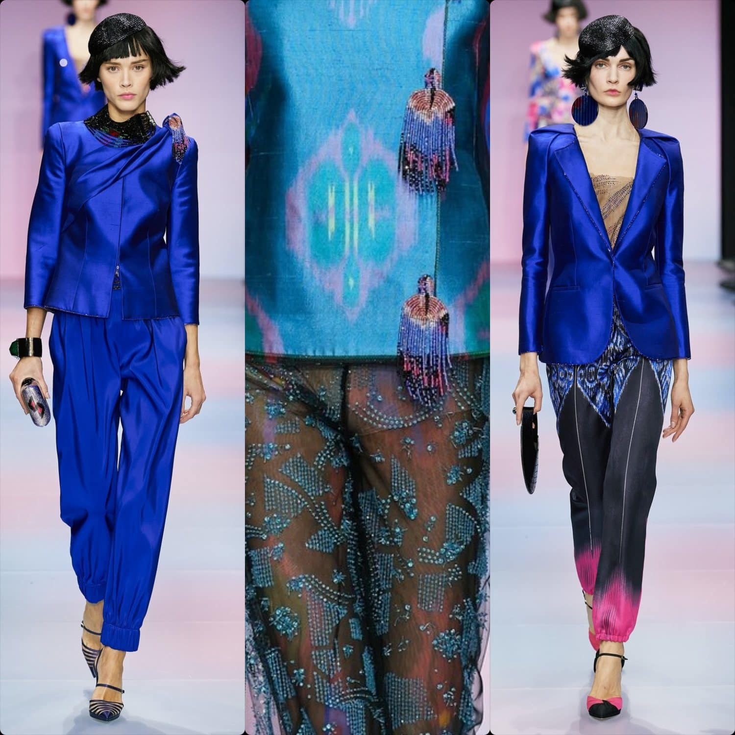 Armani Privé Haute Couture Spring Summer 2020 Paris. RUNWAY MAGAZINE ® Collections. RUNWAY NOW / RUNWAY NEW