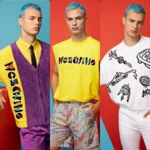 Moschino Spring Summer 2021 Men Milan Digital Fashion Week. RUNWAY MAGAZINE ® Collections. RUNWAY NOW / RUNWAY NEW