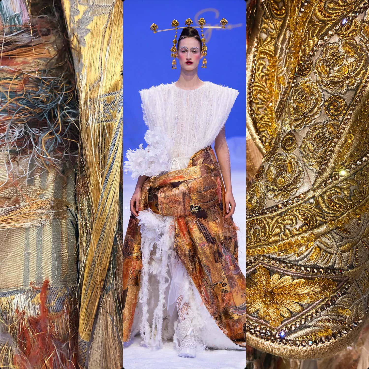 Guo Pei Haute Couture Spring Summer 2020. RUNWAY MAGAZINE ® Collections. RUNWAY NOW / RUNWAY NEW