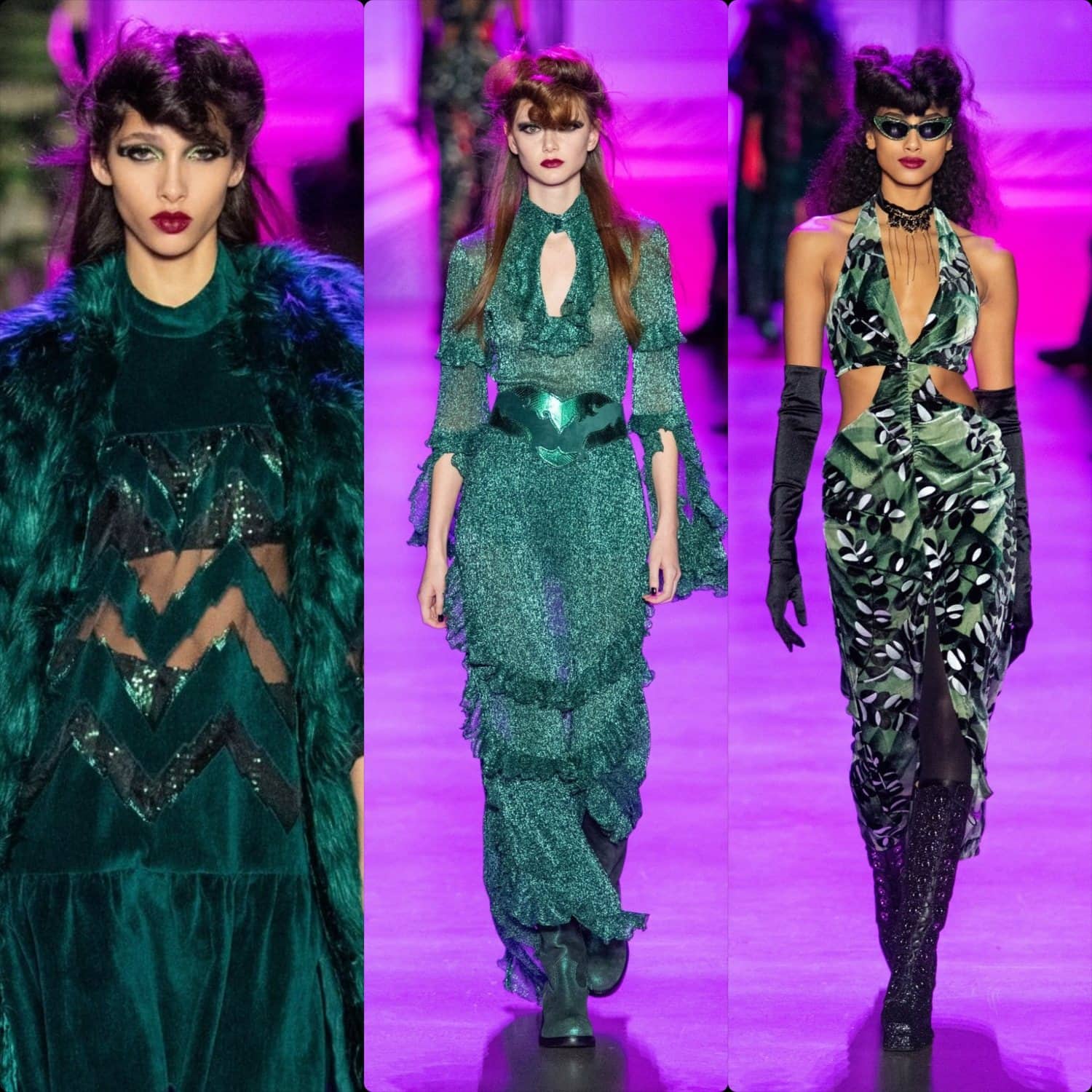 Anna Sui Fall-Winter 2020-2021 New York. RUNWAY MAGAZINE ® Collections. RUNWAY NOW / RUNWAY NEW