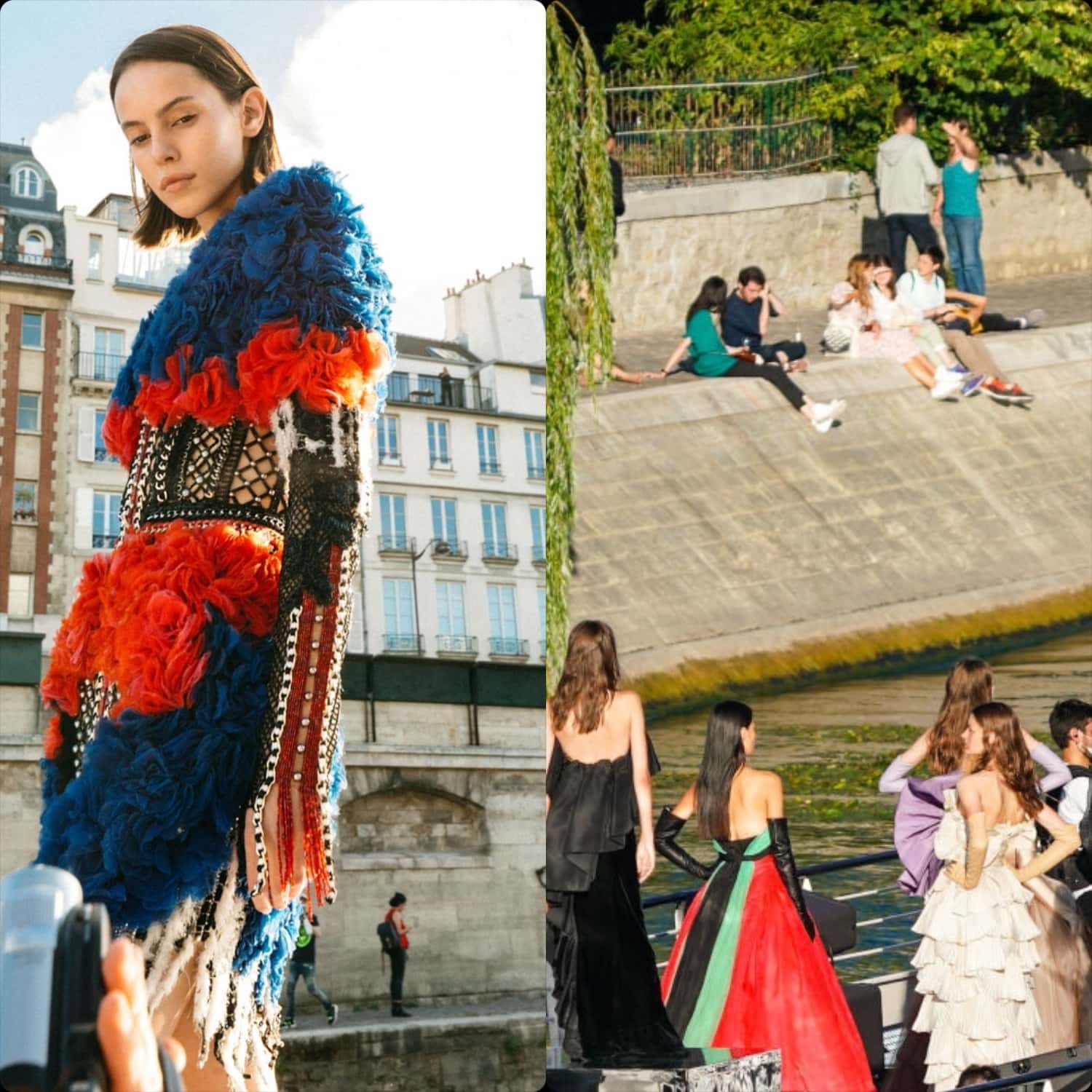 Balmain Couture Fall 2020 or Balmain sur Seine. RUNWAY MAGAZINE ® Collections. RUNWAY NOW / RUNWAY NEW