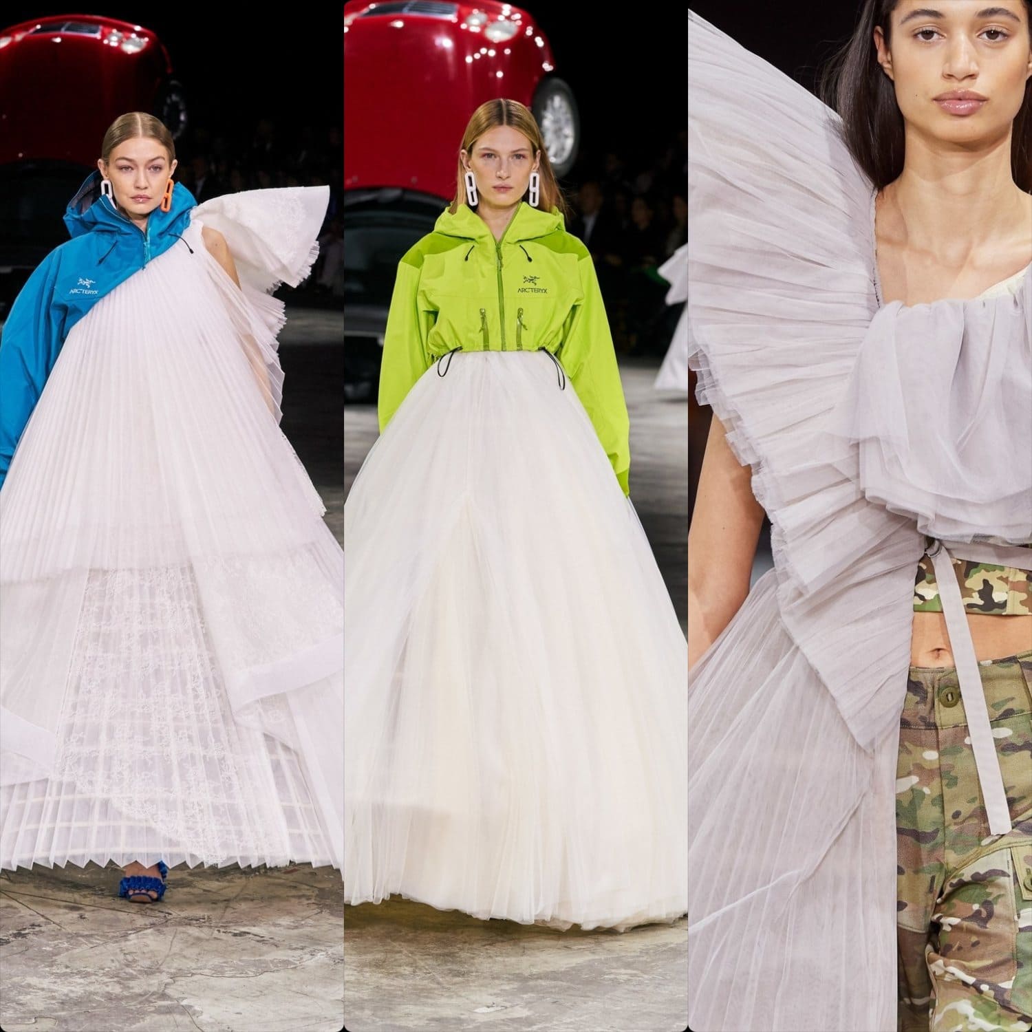 Off-White Fall Winter 2020-2021 "Arcteryx and Obelix" - Paris. RUNWAY MAGAZINE ® Collections. RUNWAY NOW / RUNWAY NEW