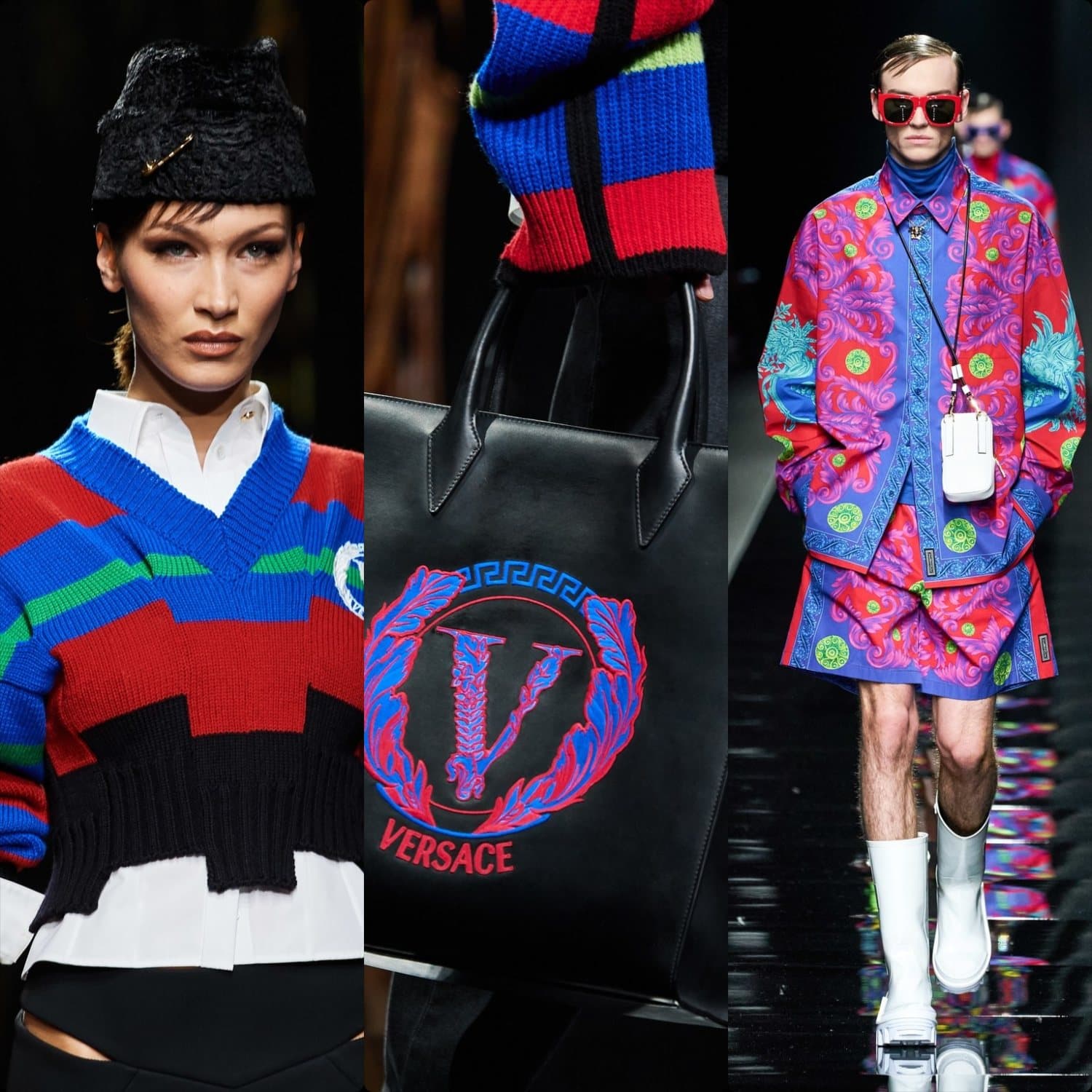 Versace Fall-Winter 2020-2021 Milan. RUNWAY MAGAZINE ® Collections. RUNWAY NOW / RUNWAY NEW