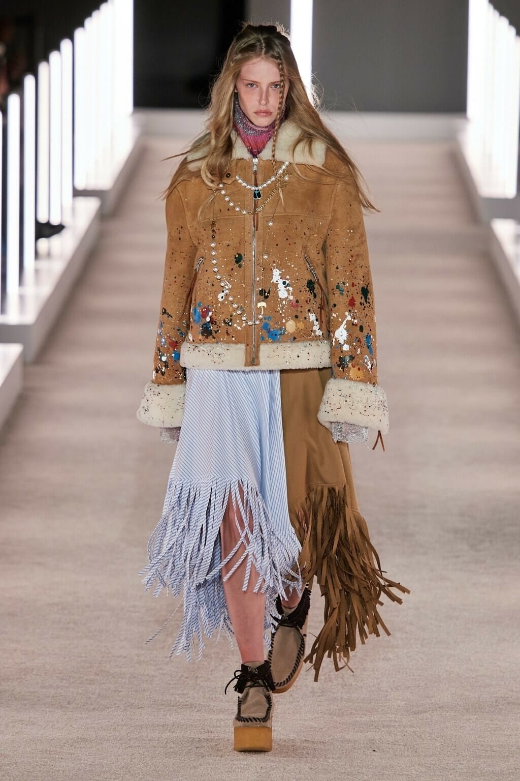 Palm Angels Fall-Winter 2020-2021 New York Fashion Week Ready-to-Wear. RUNWAY MAGAZINE ® Collections. RUNWAY NOW / RUNWAY NEW
