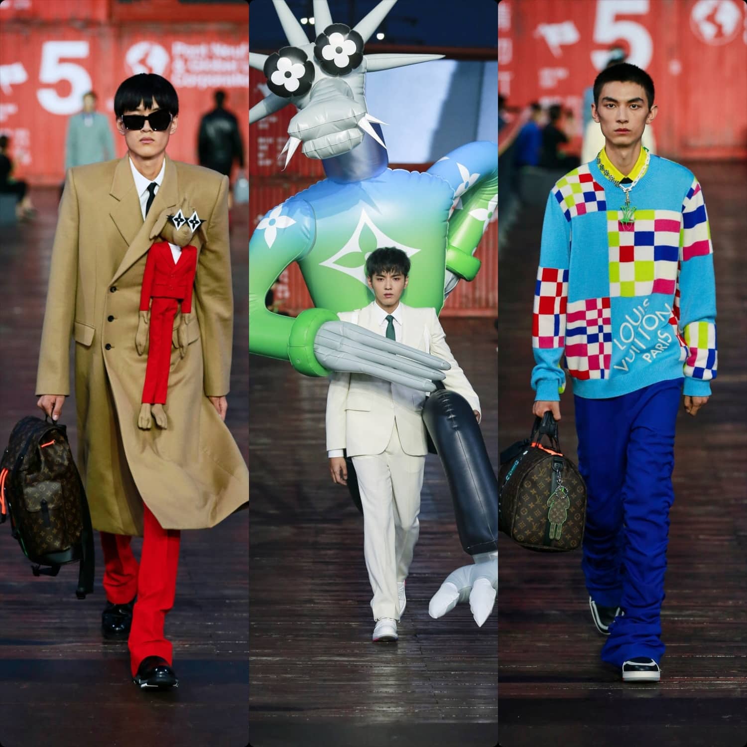 Louis Vuitton Spring Summer 2021 Menswear Shanghai. RUNWAY MAGAZINE ® Collections. RUNWAY NOW / RUNWAY NEW