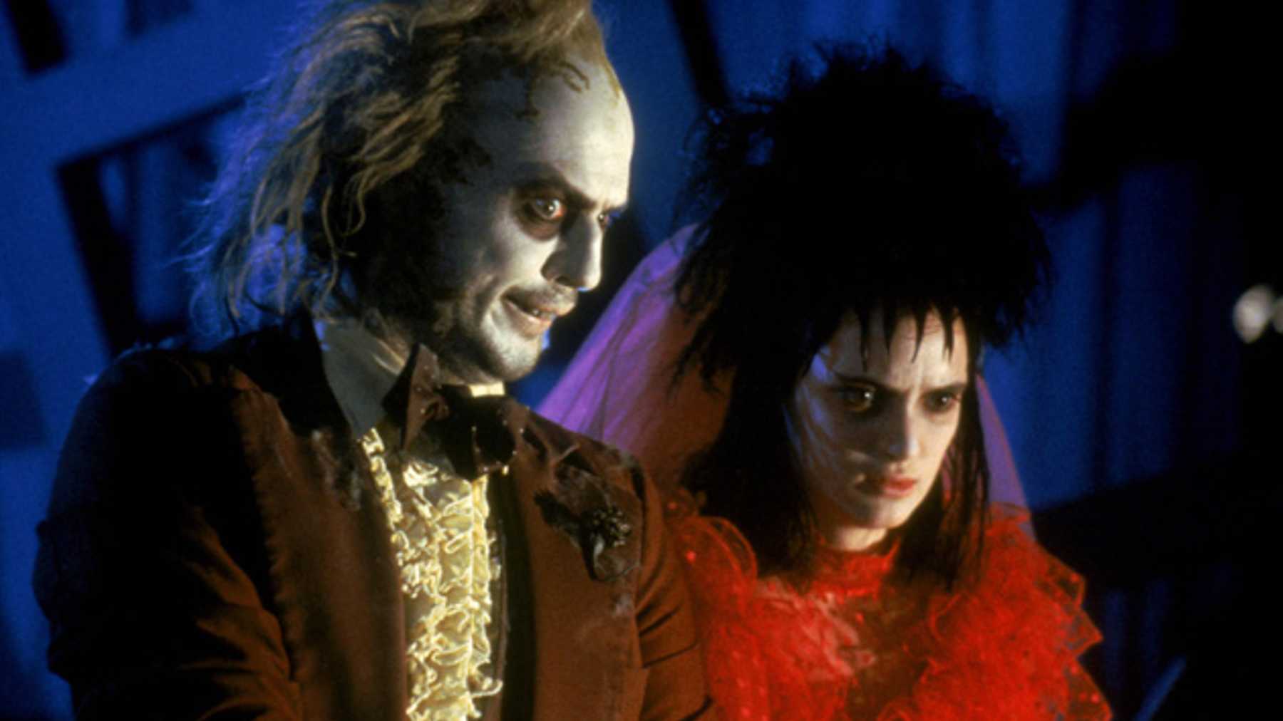 Beetlejuice movie with Michael Keaton and Winona Ryder