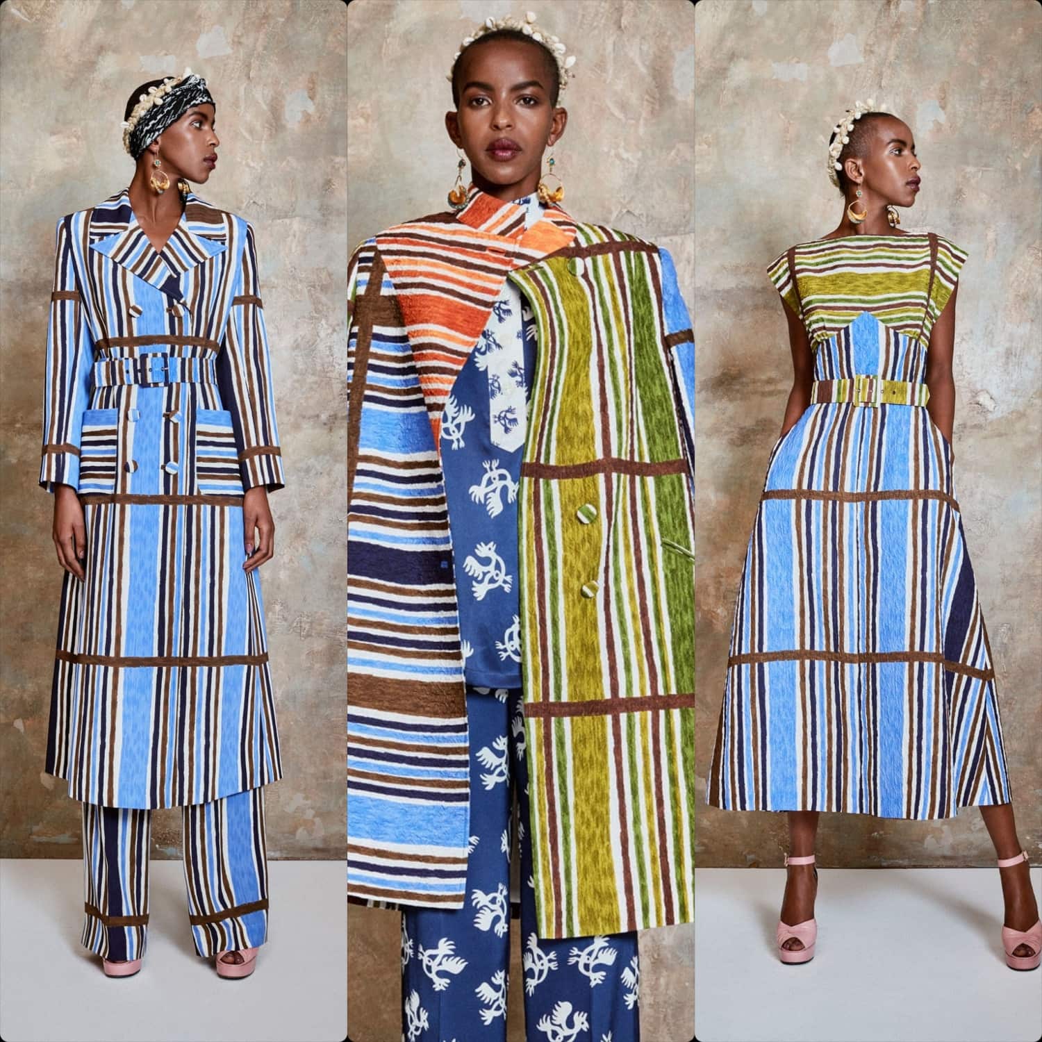 Duro Olowu Spring Summer 2021 London. RUNWAY MAGAZINE ® Collections. RUNWAY NOW / RUNWAY NEW