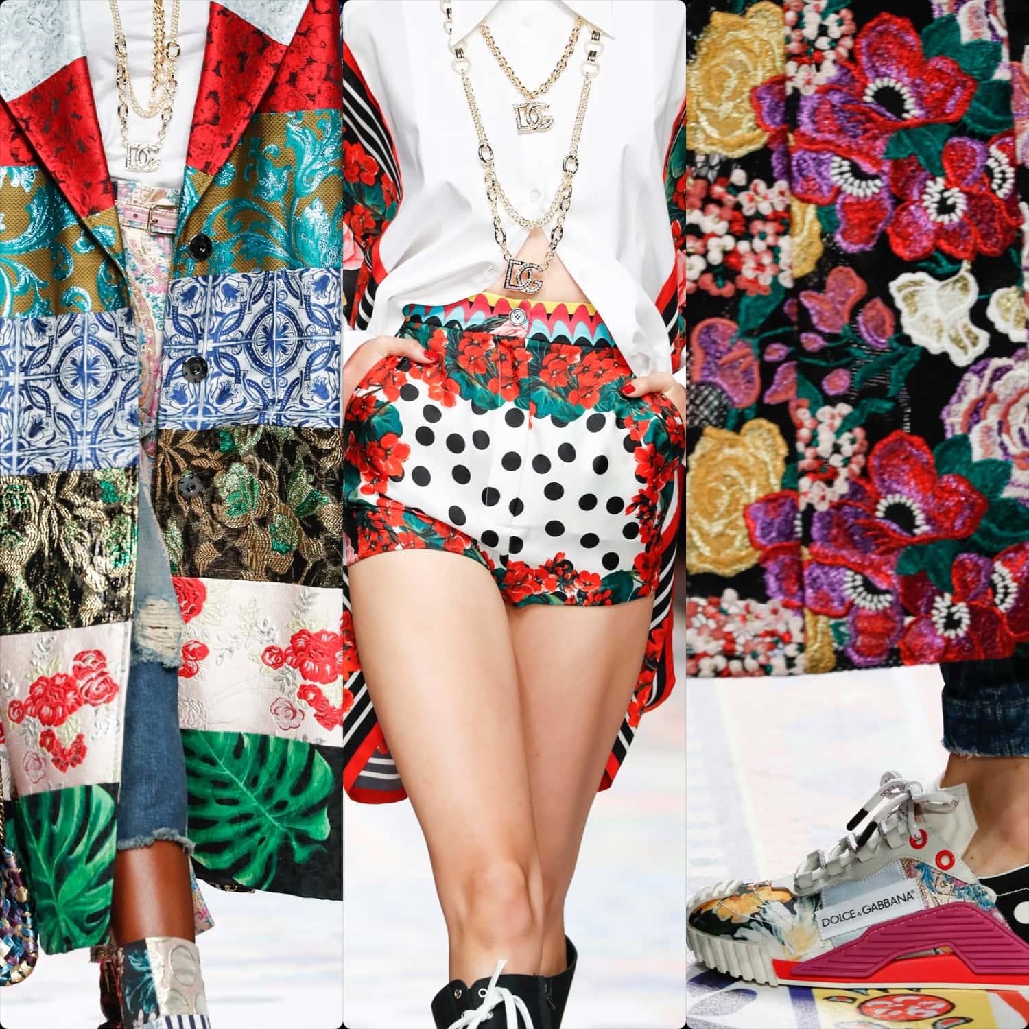 Dolce Gabbana Spring Summer 2021 - Details. RUNWAY MAGAZINE ® Collections. RUNWAY NOW / RUNWAY NEW