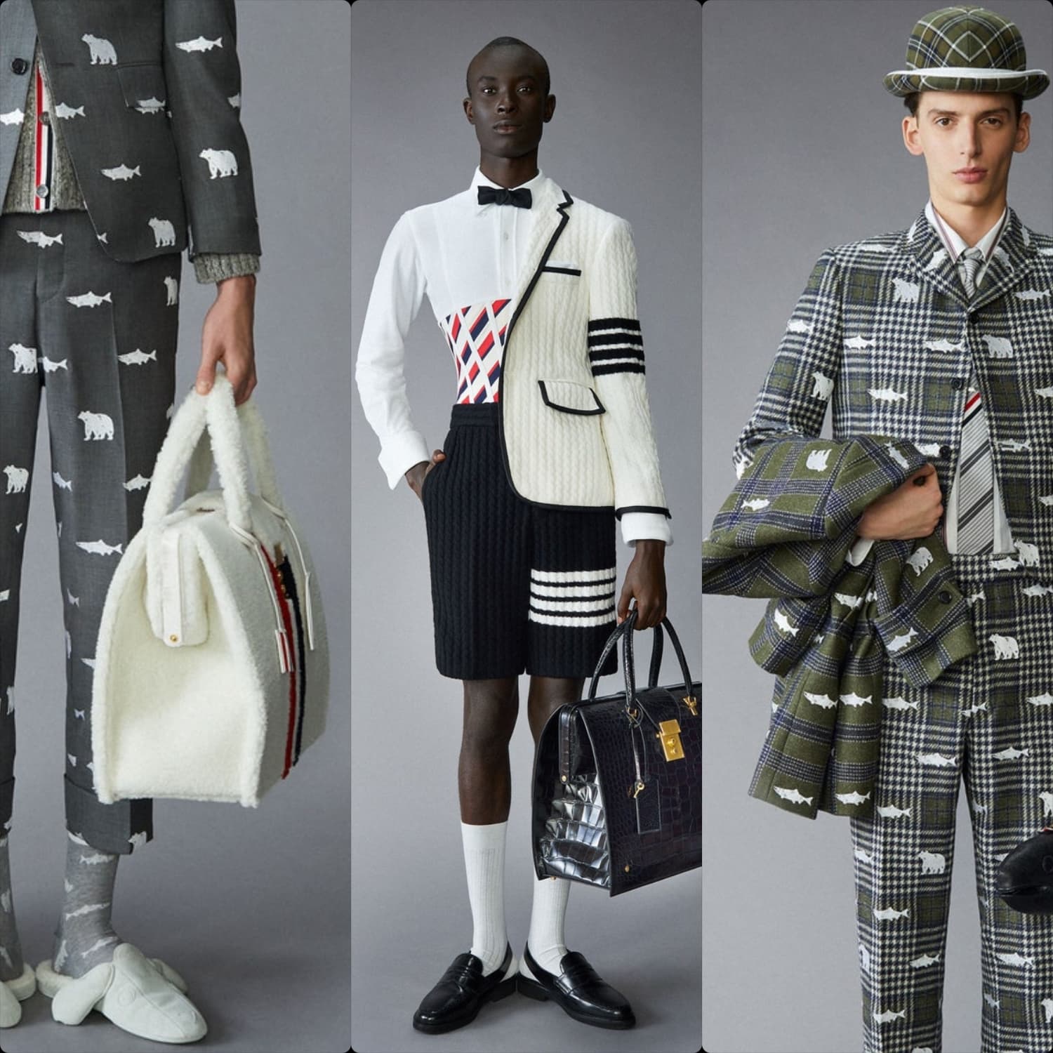 Thom Browne Men Pre-Fall 2021 New York. RUNWAY MAGAZINE ® Collections. RUNWAY NOW / RUNWAY NEW