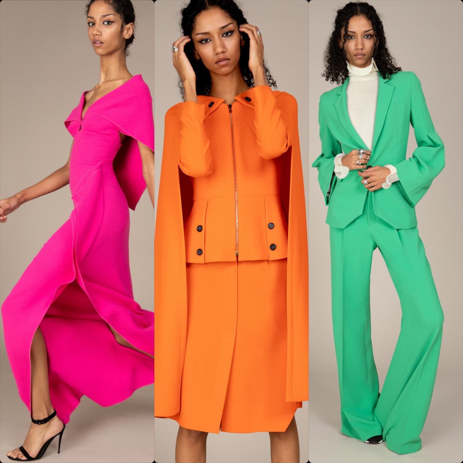 Roland Mouret Fall-Winter 2021-2022 London - RUNWAY MAGAZINE ® Collections