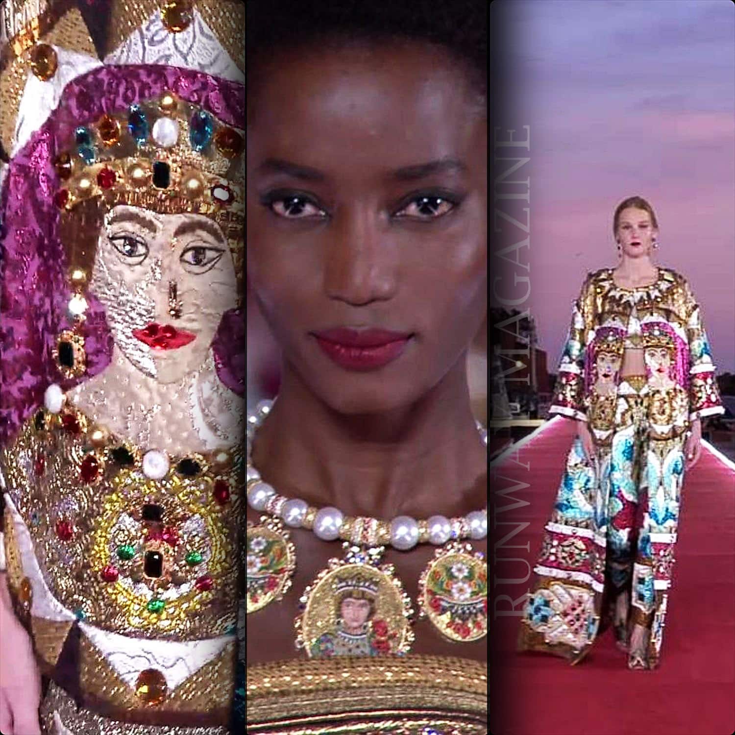 Dolce Gabbana Alta Moda Venice 2021 by RUNWAY MAGAZINE