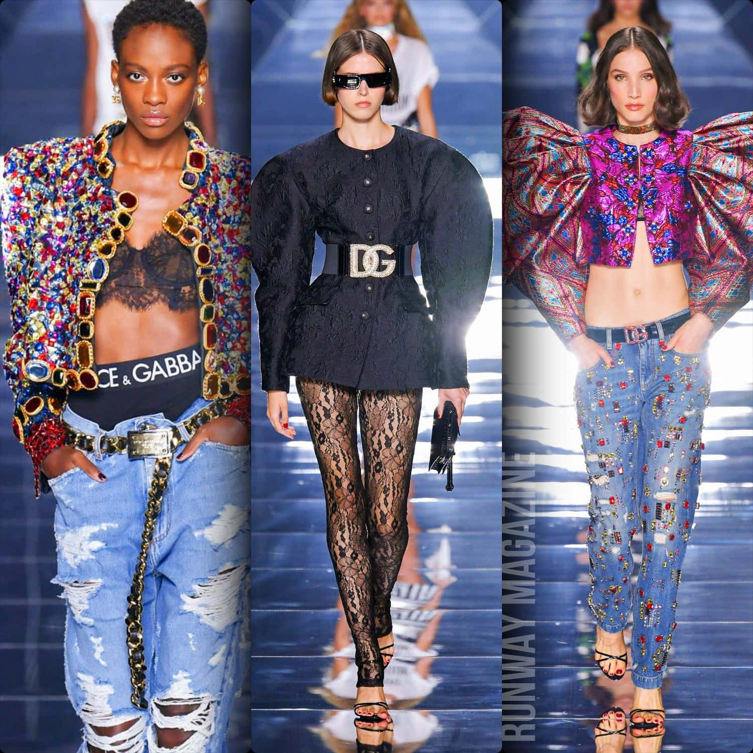 Dolce Gabbana Spring Summer 2022 Milan. RUNWAY MAGAZINE ® Collections. RUNWAY NOW / RUNWAY NEW