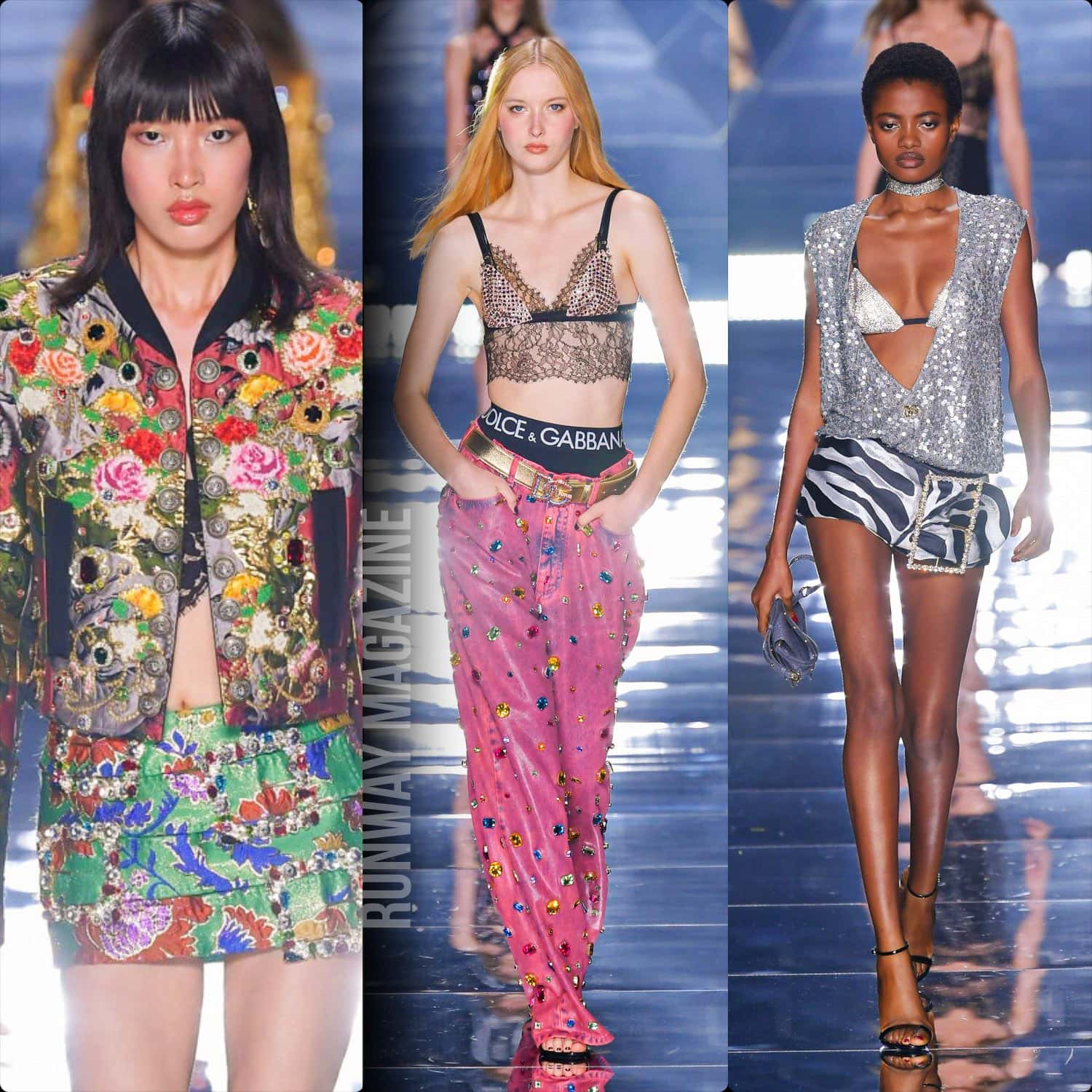 Dolce Gabbana Spring Summer 2022 Milan. RUNWAY MAGAZINE ® Collections. RUNWAY NOW / RUNWAY NEW