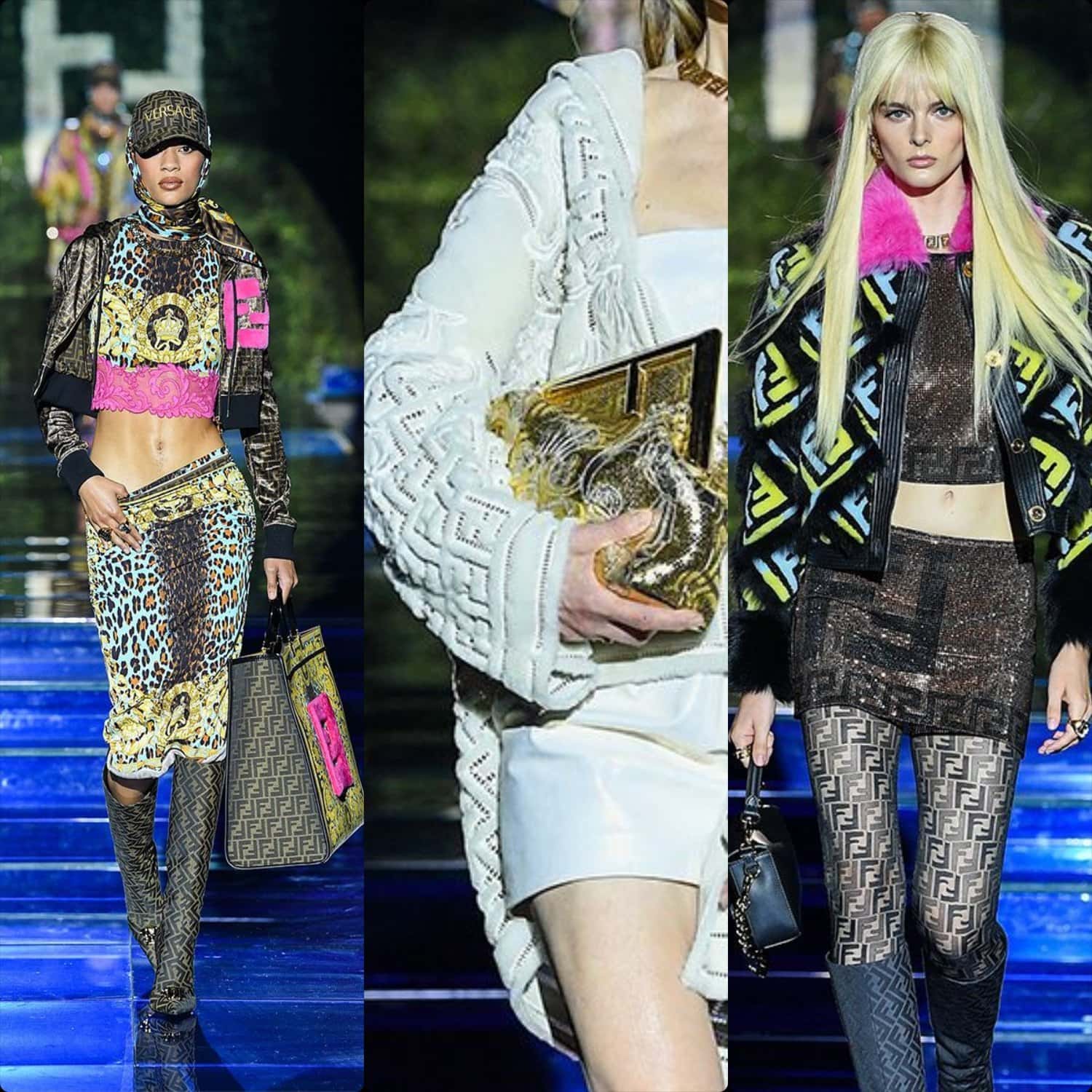 Fendi Versace 2021 - The Swap - Fendace - RUNWAY MAGAZINE ® Collections