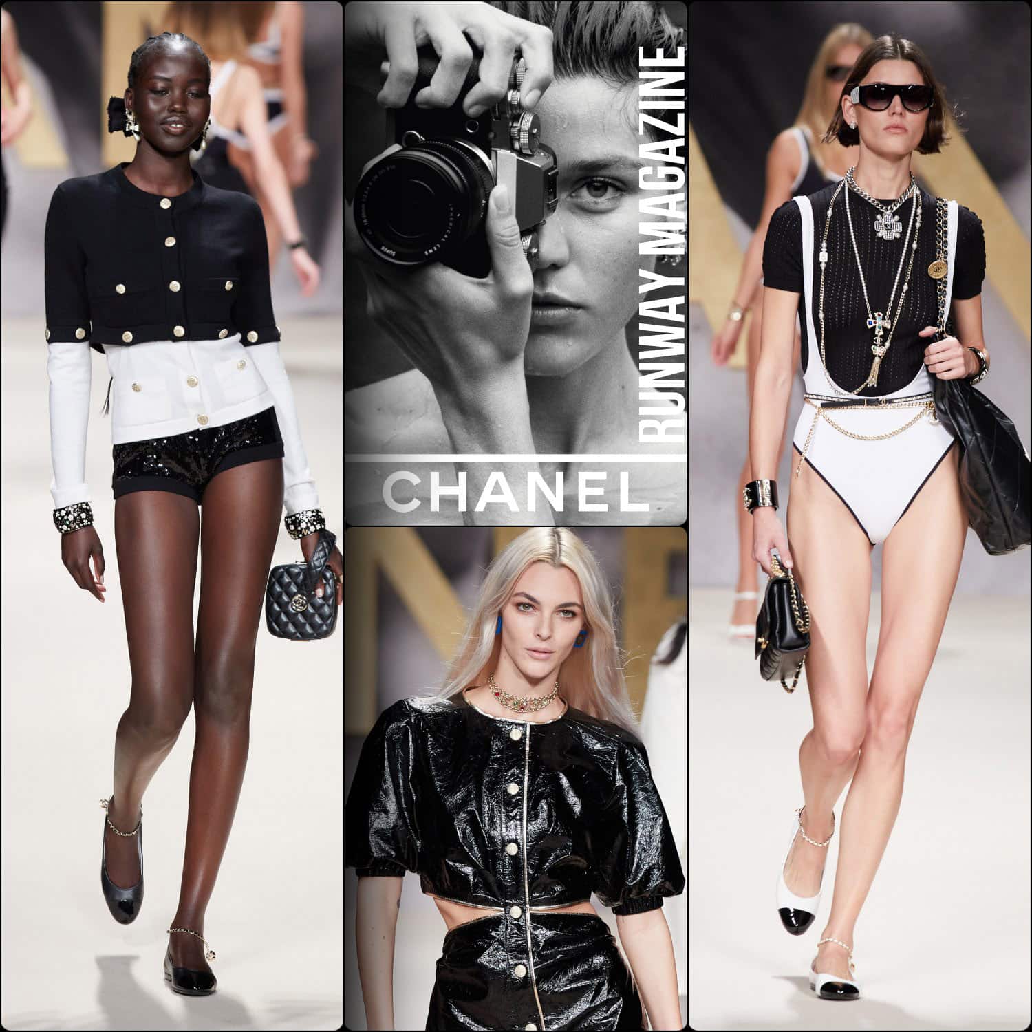 The article: CHANEL - HE SPRING-SUMMER 2022 READY-TO-WEAR COLLECTION  CAMPAIGN