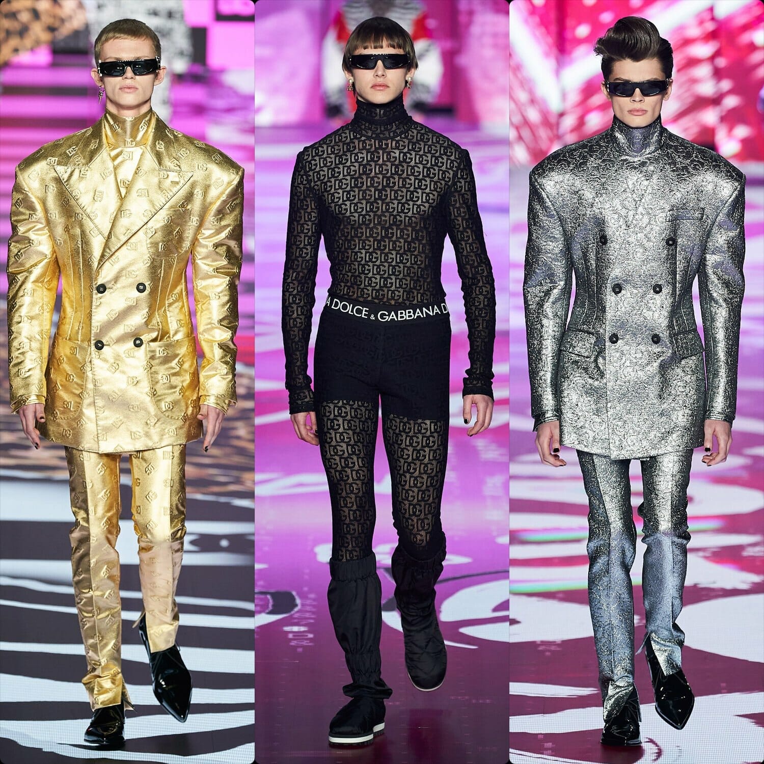 Dolce Gabbana Fall 2022-2023 Men. RUNWAY MAGAZINE ® Collections. RUNWAY NOW / RUNWAY NEW