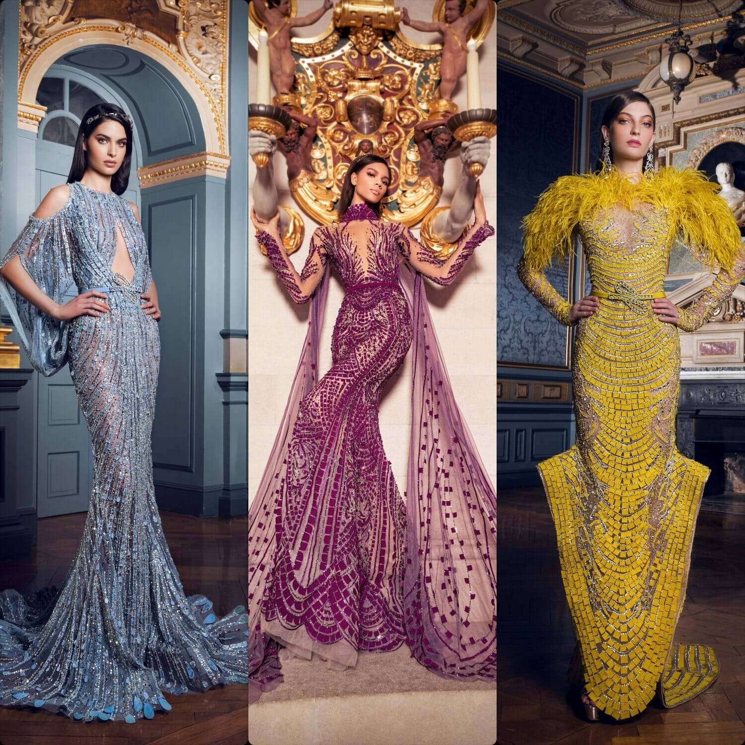 Ziad Nakad Couture Spring Summer 2022. RUNWAY MAGAZINE ® Collections. RUNWAY NOW / RUNWAY NEW
