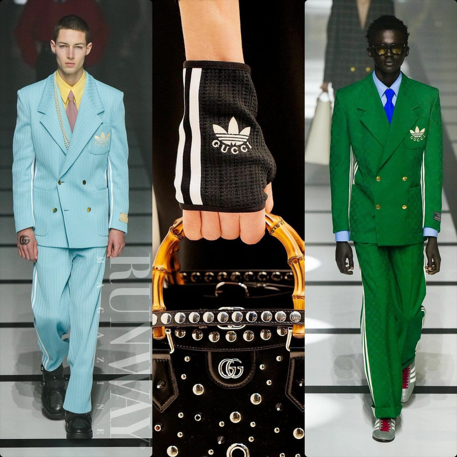 Adidas x Gucci Fall 2022. RUNWAY MAGAZINE ® Collections. RUNWAY NOW / RUNWAY NEW