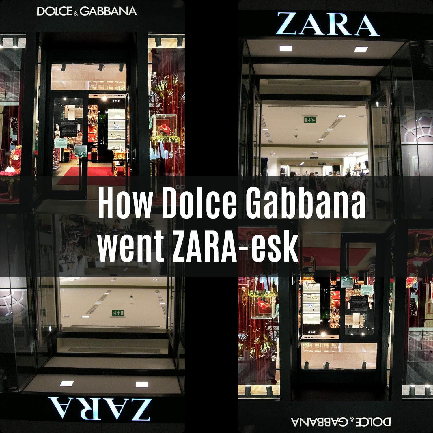 How Dolce Gabbana became a new ZARA - Fall 2022-2023 Runway Magazine