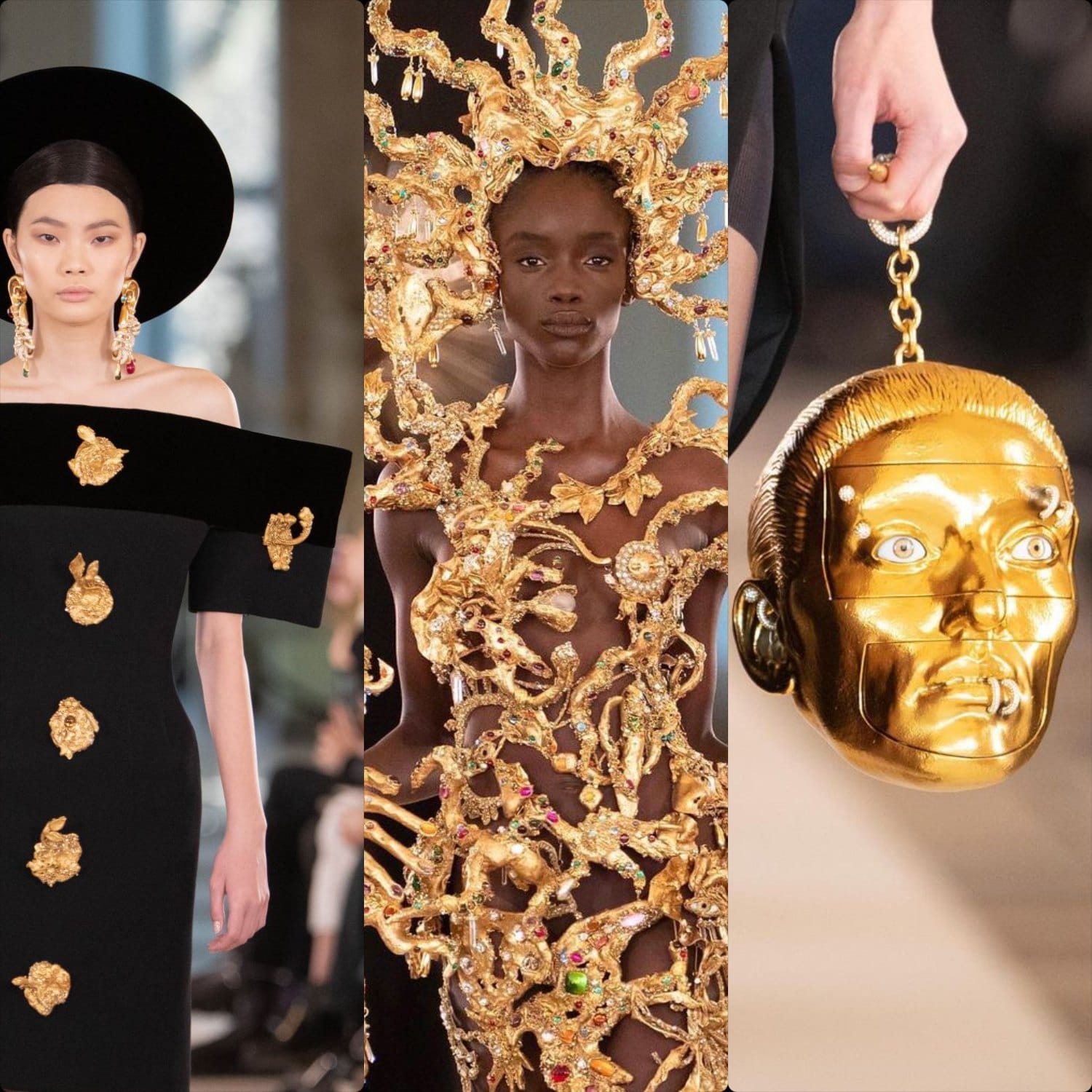 Schiaparelli Couture Spring Summer 2022. RUNWAY MAGAZINE ® Collections. RUNWAY NOW / RUNWAY NEW