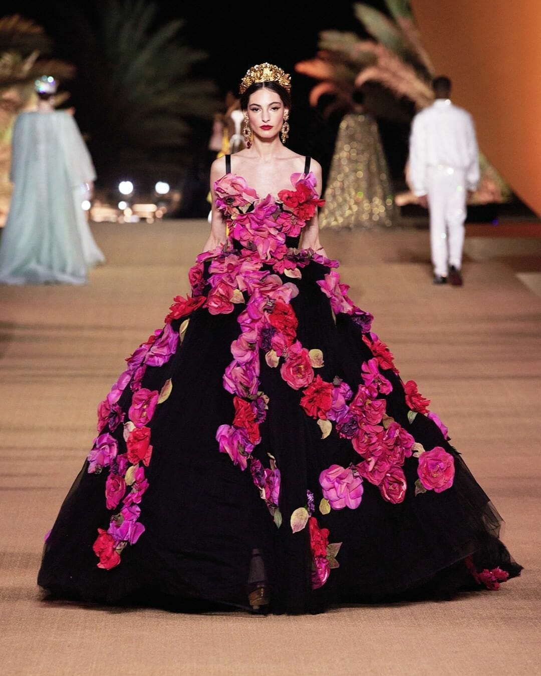 Best-Dressed Celebrities At Dolce & Gabbana's Alta Moda 2022 Show