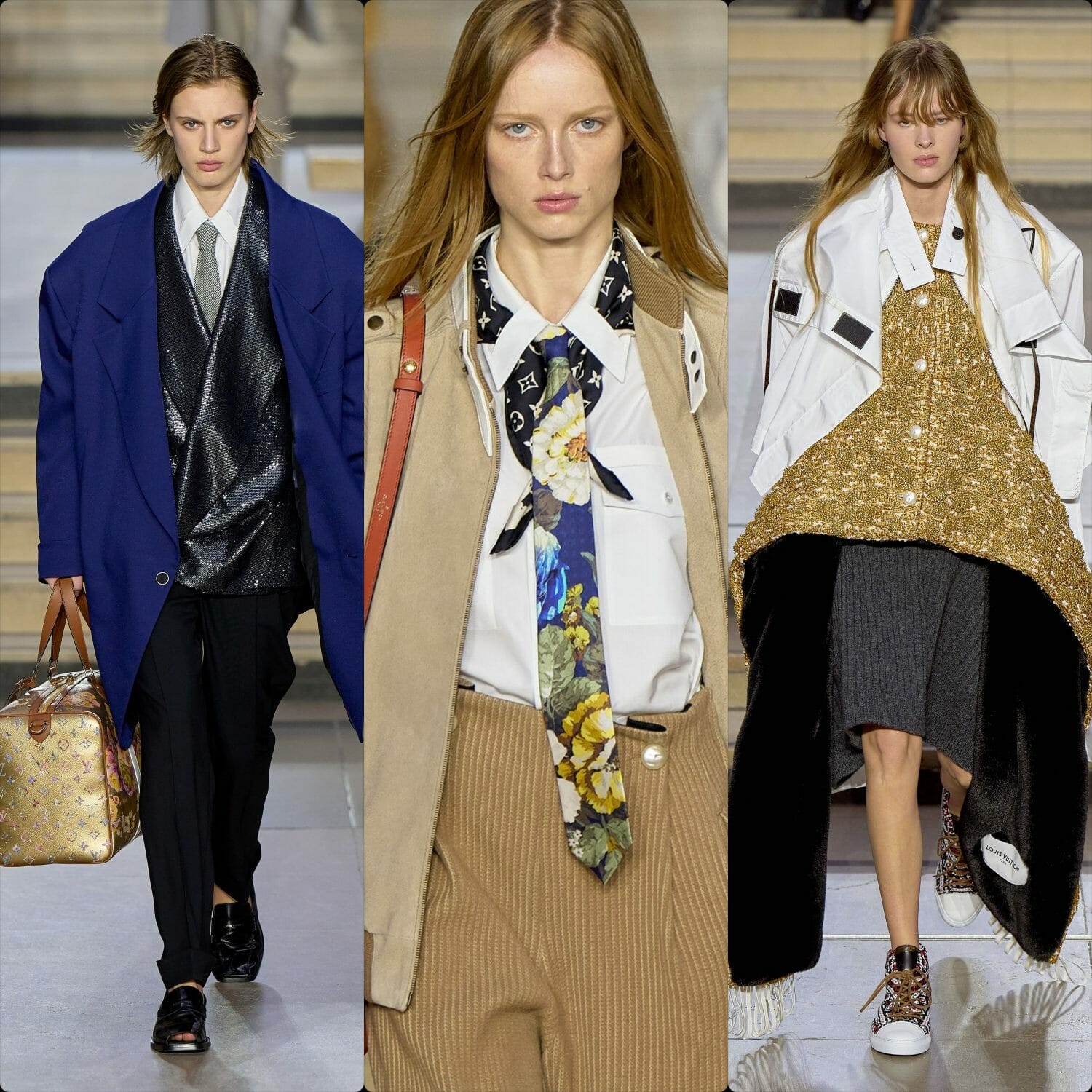 Louis Vuitton Fashion show, Runway, Ready To Wear, Fall Winter 2023, Paris  Fashion Week, Runway Look #0003 – NOWFASHION