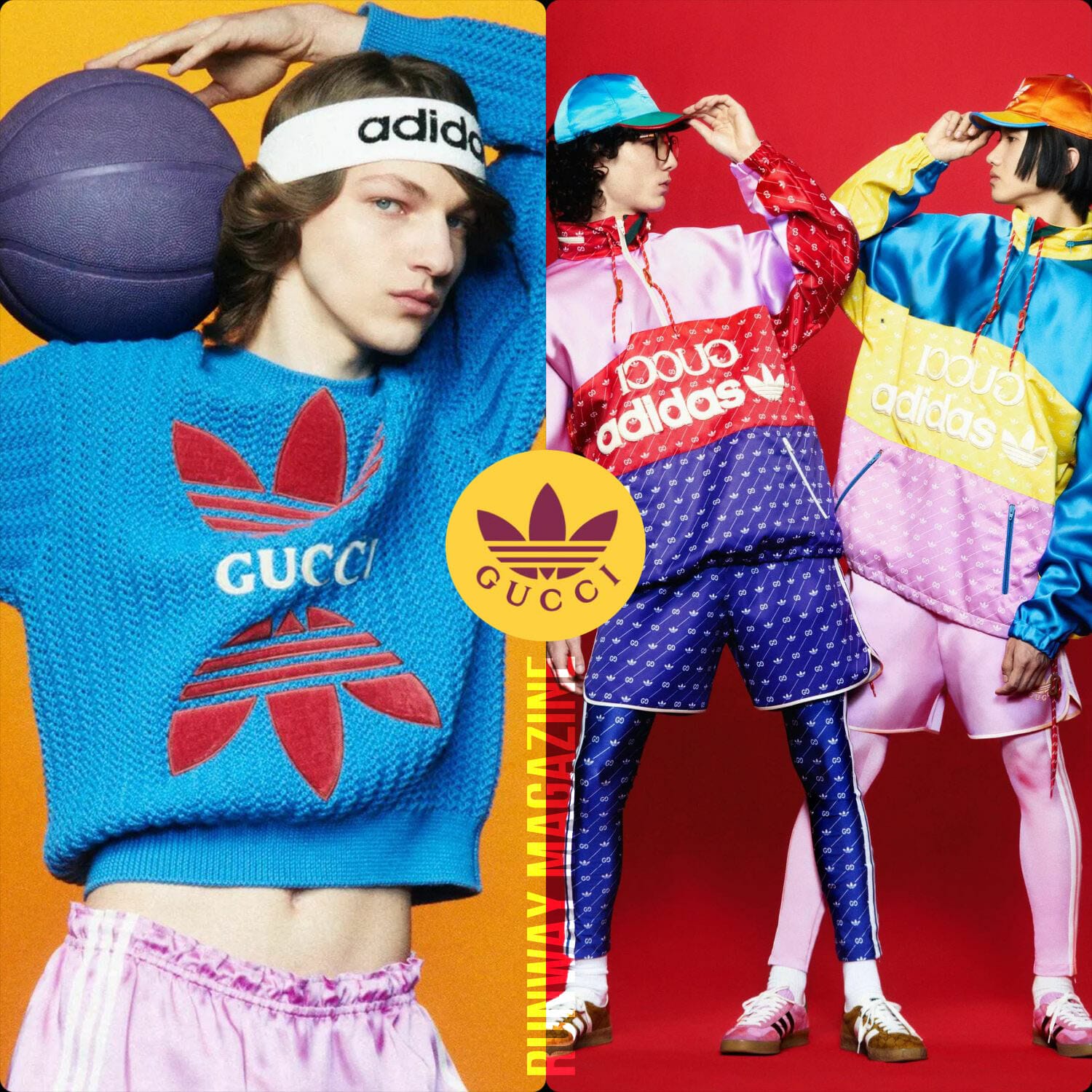 Adidas x Gucci Lookbook - RUNWAY MAGAZINE ® Collections