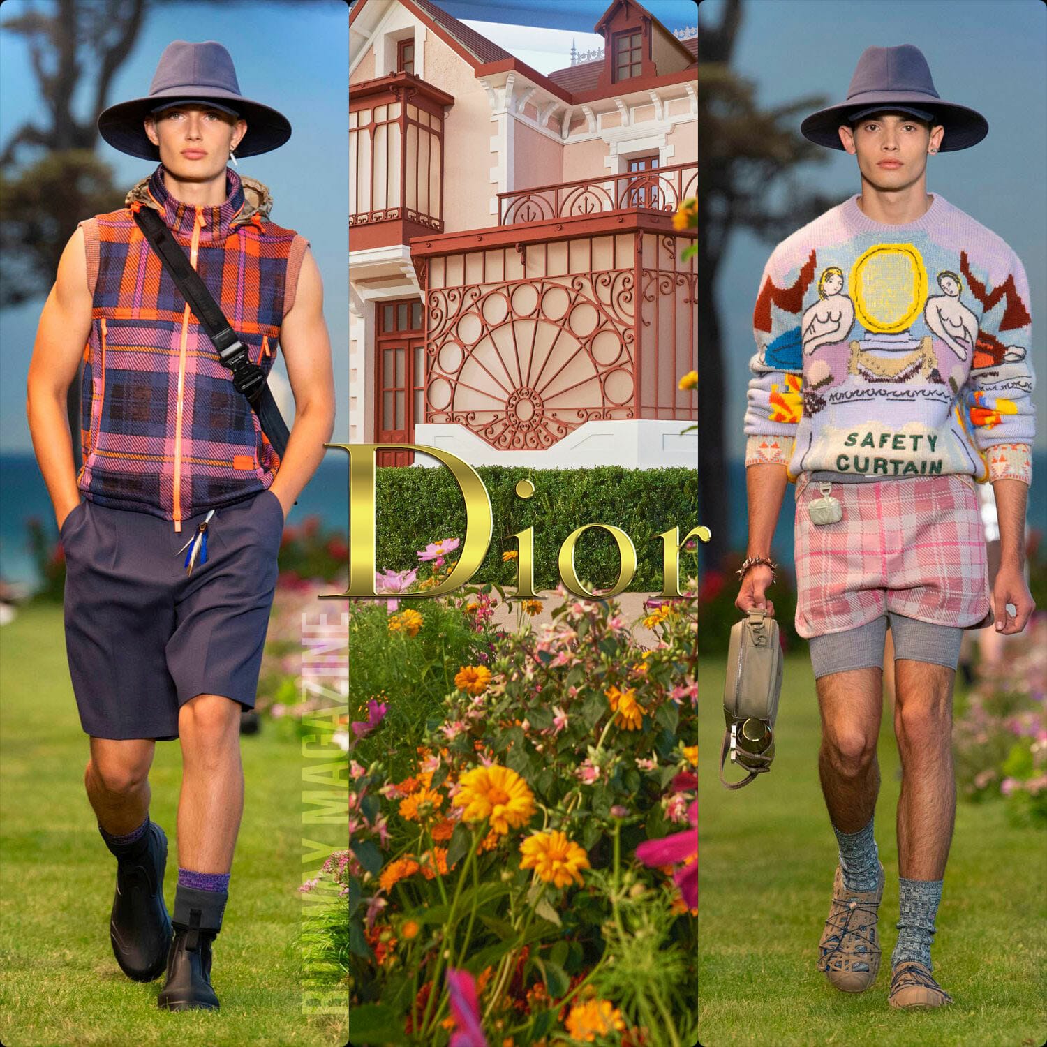 Dior Spring Summer 2023 Men Runway Magazine. RUNWAY MAGAZINE ® Collections. RUNWAY NOW / RUNWAY NEW