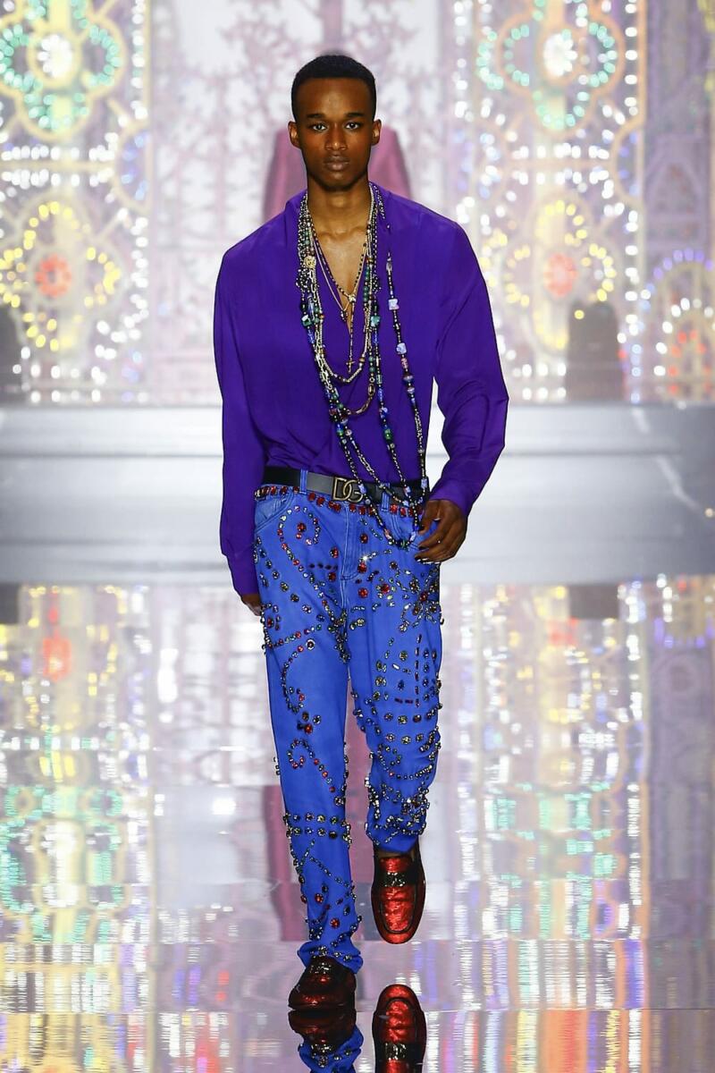 Dolce Gabbana Spring Summer 2022 Menswear - RUNWAY MAGAZINE ® Collections