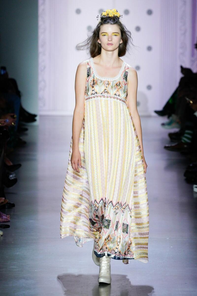 Anna Sui Spring Summer 2020 New York - RUNWAY MAGAZINE ® Collections