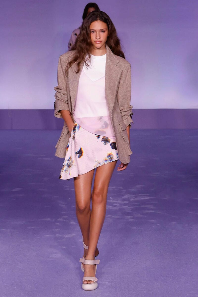 Brandon Maxwell Fashion show, Runway, Ready To Wear, Spring Summer 2024,  New York Fashion Week, Runway Look #008 – NOWFASHION